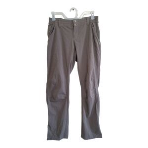 Kuhl Womens 6 Straight Leg Hiking Quick Dry Performance Pants Light Olive Green